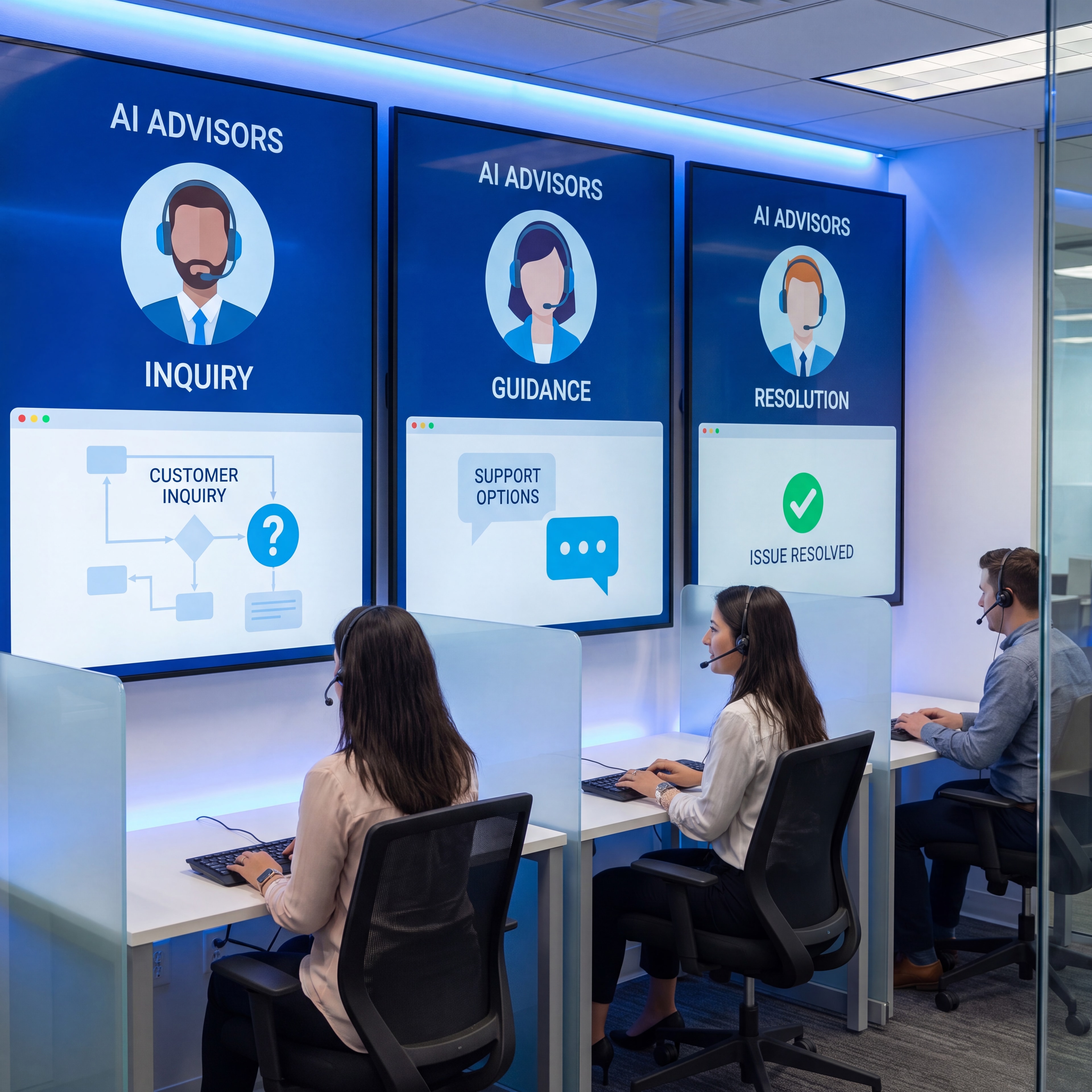 Conversational AI agents delivering personalized customer experiences across channels